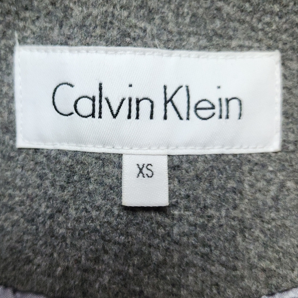 NEW! Calvin Klein Wool Coat - Picture 10 of 16